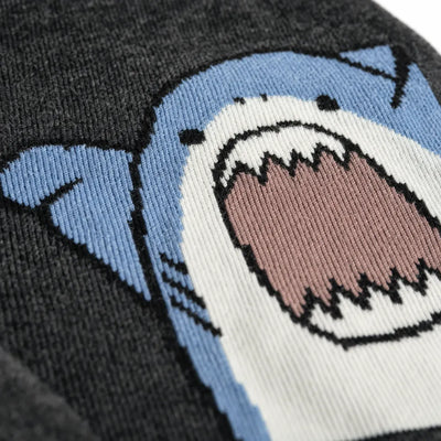 Nite Fury Cartoon Shark Knitted Jumper