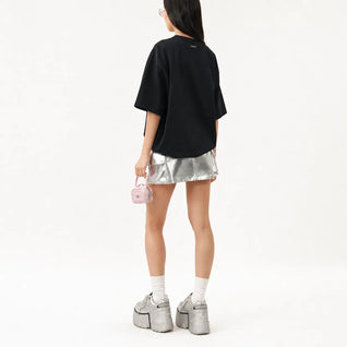 Graphic T Shirt Retro Print