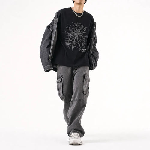 Graphic T Shirt Spiderweb