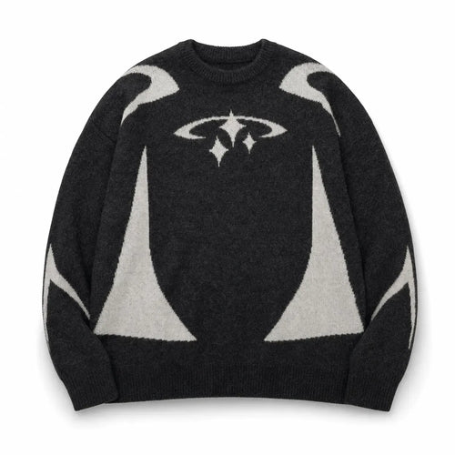 Knitted Jumper Galactic Print
