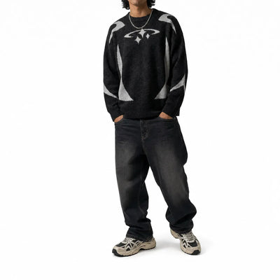 Nite Fury Knitted Jumper Galactic Print
