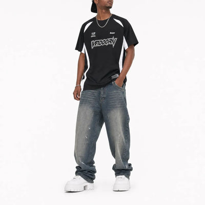 Nite Fury Oversized Fit Jersey Top
