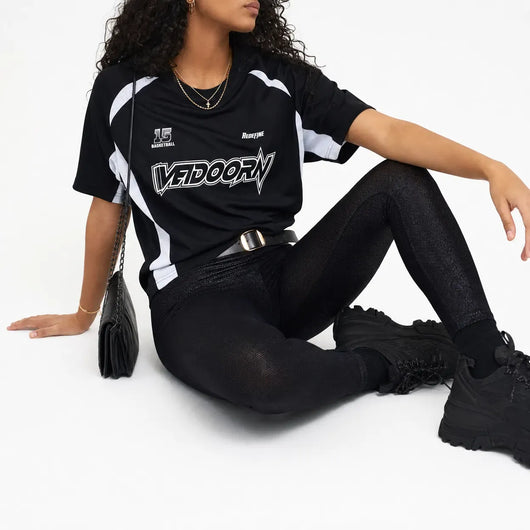 Nite Fury Oversized Fit Jersey Top