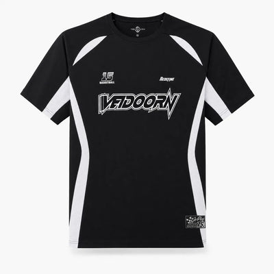 Nite Fury Black & White / XS Oversized Fit Jersey Top