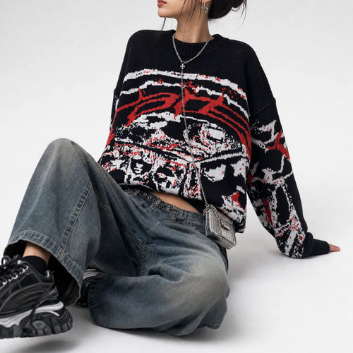 Oversized Knitted Jumper Relaxed