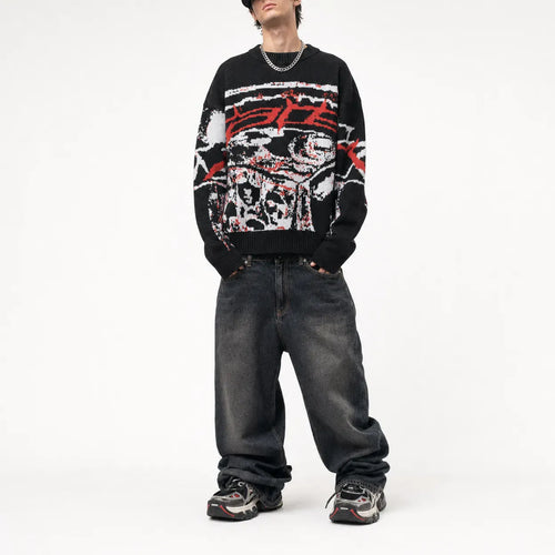 Oversized Knitted Jumper Relaxed