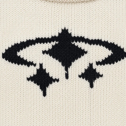 Oversized Retro Style Jumper