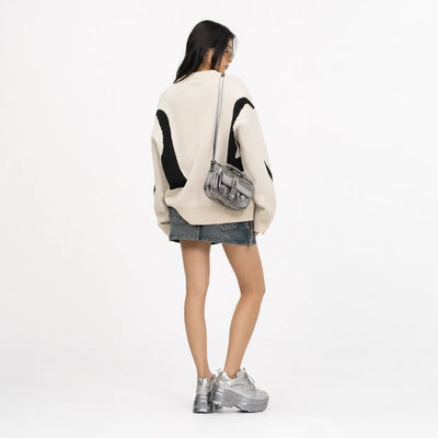 Nite Fury Oversized Retro Style Jumper