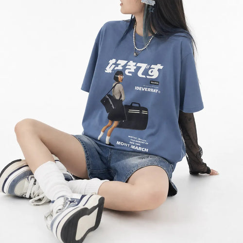 Vintage Japanese Graphic T Shirt