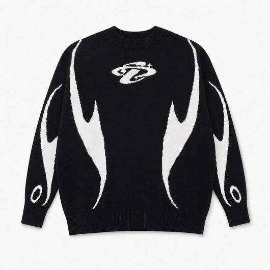 Nite Fury Black / XS Vintage Relaxed Fit Jumper