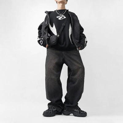 Nite Fury Vintage Relaxed Fit Jumper