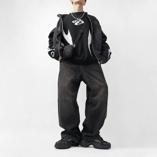 Nite Fury Vintage Relaxed Fit Jumper