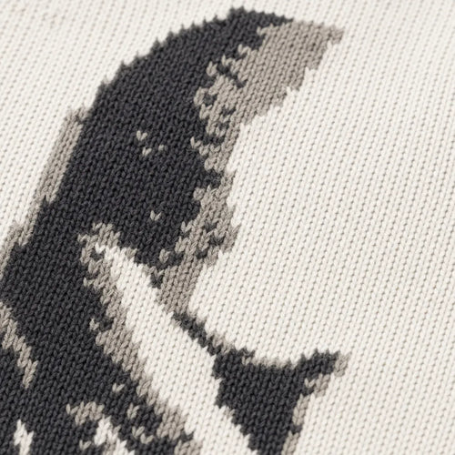 Y2K Oversized Knitted Retro Jumper