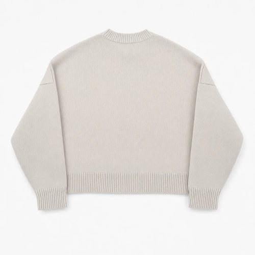 Y2K Oversized Knitted Retro Jumper